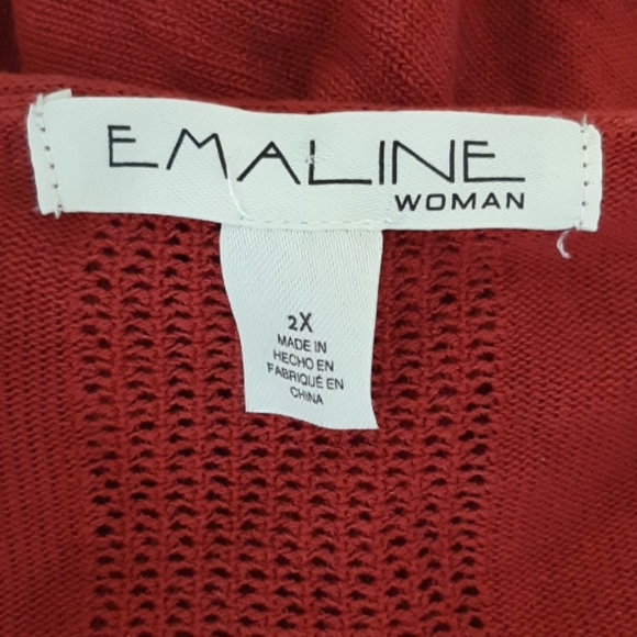 Woman Open front Cardigan knit Sweater - Picture 9 of 13